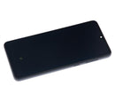 Pantalla LCD con marco para Samsung Galaxy A33 5G (A336 / 2022) (Reacondicionado) (Negro)