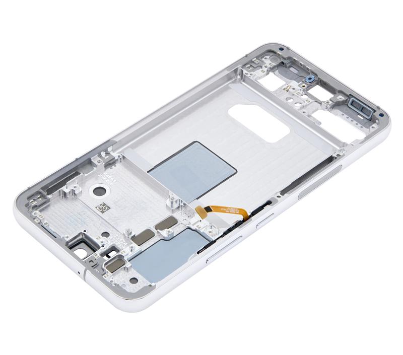 Marco intermedio para Samsung Galaxy S22 5G (Version Norteamericana) (Blanco)