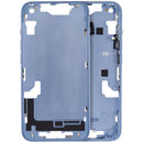 Carcasa intermedia con botones de encendido y volumen para iPhone 14 (Version Internacional) (Azul)