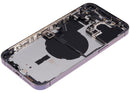 Tapa trasera para iPhone 14 Pro Max en Morado Profundo sin logo