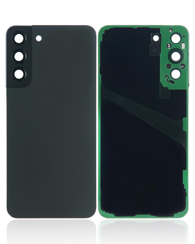 Tapa trasera con lente de camara para Samsung Galaxy S22 Plus 5G (Negro Phantom)