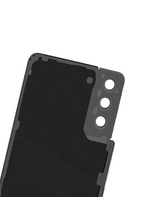 Tapa trasera con lente de camara para Samsung Galaxy S21 Plus (Negro Fantasma)