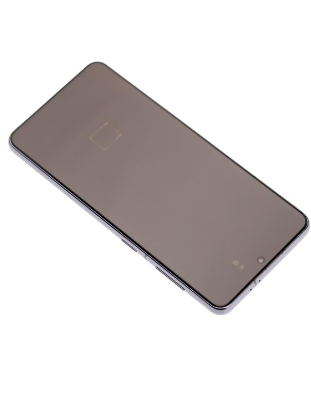 Pantalla OLED con marco para Samsung Galaxy S21 5G (Usado original Grado B/C) (Gris Fantasma)