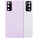 Tapa trasera con lente de camara para Samsung Galaxy S20 FE 5G (Cloud Lavender)