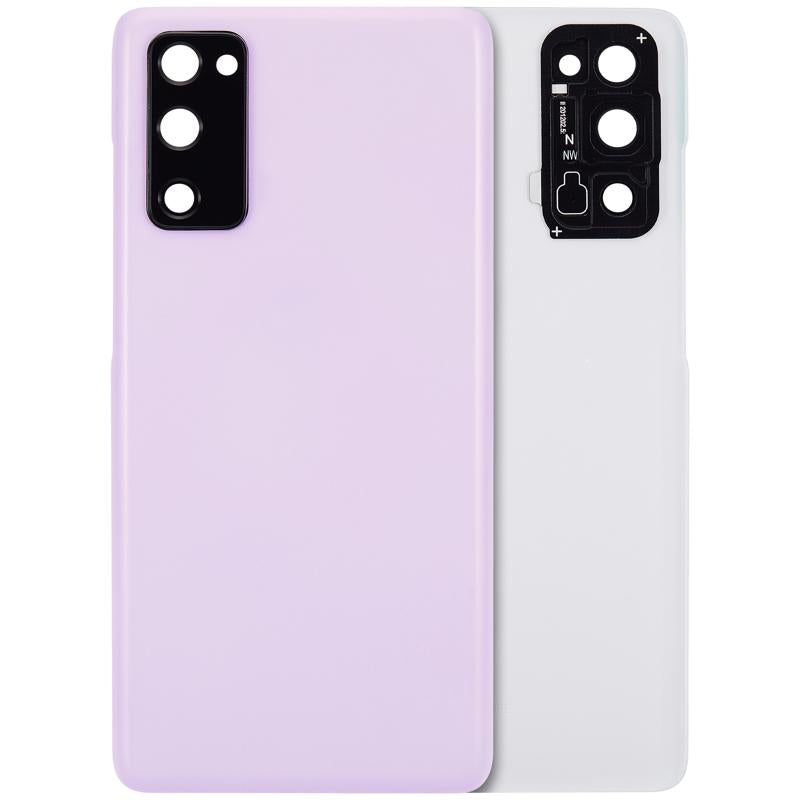 Tapa trasera con lente de camara para Samsung Galaxy S20 FE 5G (Cloud Lavender)