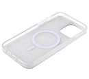 Funda Slim Trance Vibrato para iPhone 14 Pro Max con MagSafe Gris/Oro