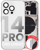 Tapa trasera para iPhone 14 Pro (Version EE.UU) sin logo (Plata)