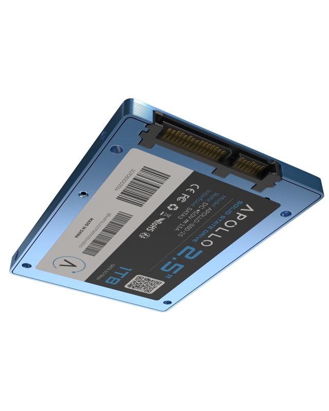 SSD APOLLO de alto rendimiento 2.5" 3D TLC Nand 256GB