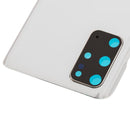 Tapa trasera con lente de camara para Samsung Galaxy S20 Plus (Blanco nube)