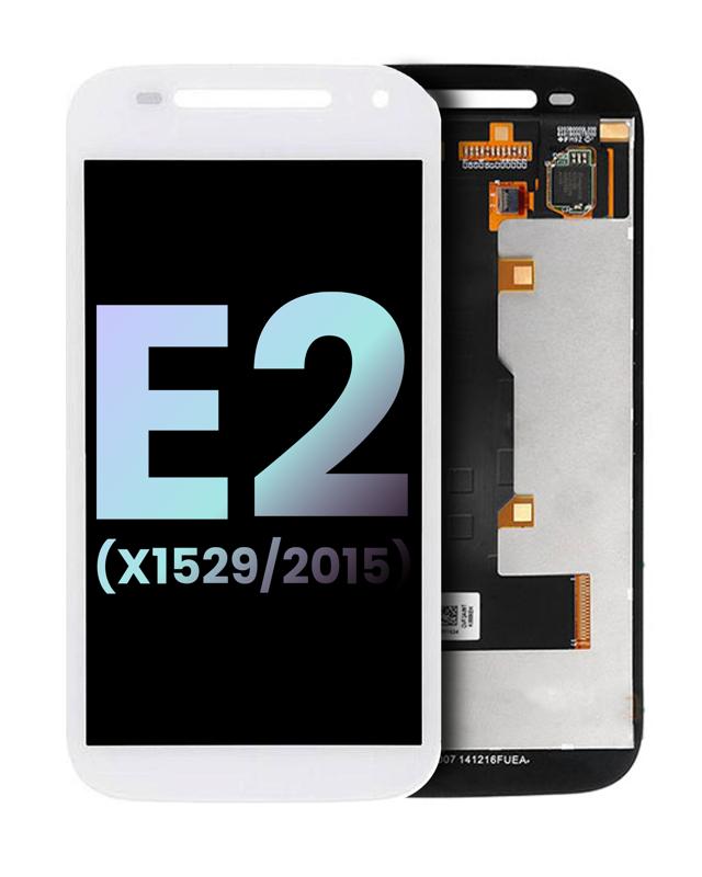 Pantalla LCD para Motorola Moto E2 (2da Gen) (X1529 / 2015) Blanca Original