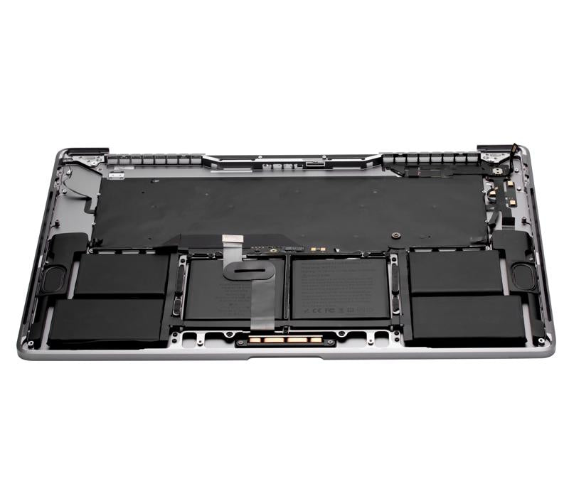 Caja superior con bateria y teclado para MacBook Pro 16" (A2141 / Mid 2019) en ingles (EE.UU.) usada original calificacion nueva (Plata)