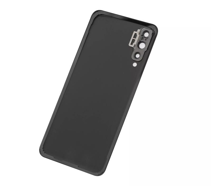 Tapa trasera con lente de camara para Huawei P20 Pro (Negro)