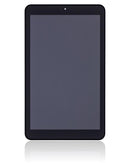 Pantalla LCD con marco para Samsung Galaxy Tab A 8.0" (T387) (Reacondicionado) (Negro)