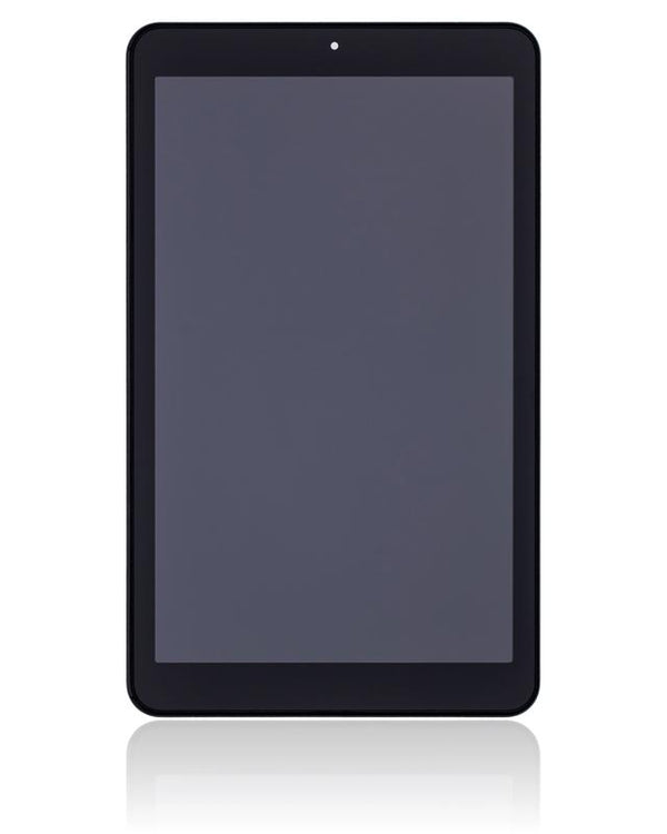 Pantalla LCD con marco para Samsung Galaxy Tab A 8.0" (T387) (Reacondicionado) (Negro)