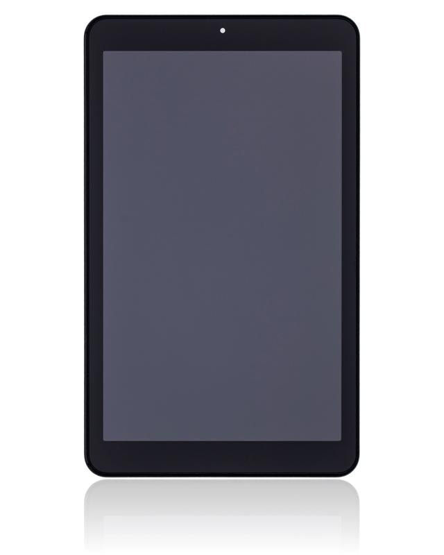 Pantalla LCD con marco para Samsung Galaxy Tab A 8.0" (T387) (Reacondicionado) (Negro)