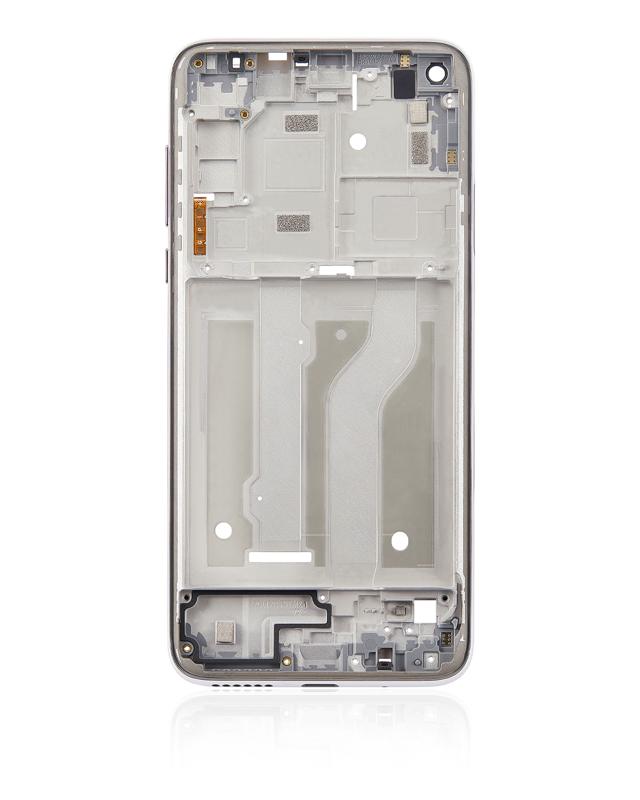 Marco intermedio para Motorola Moto G Fast (XT2045-3 / 2020) (Blanco Perla)