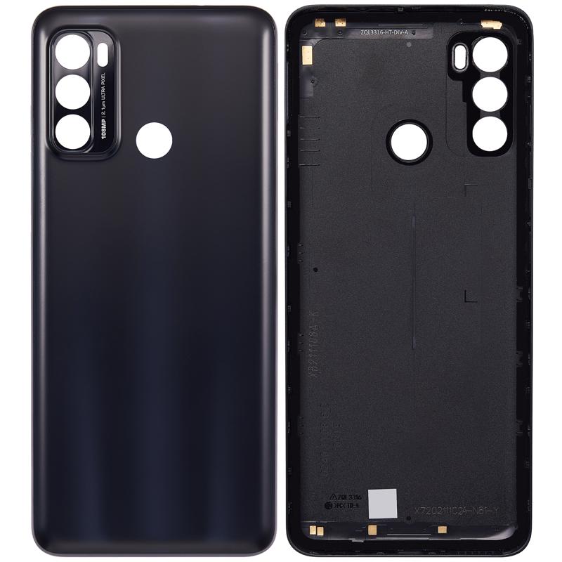 Tapa trasera para Motorola Moto G60 (XT2135-1 / 2021) Negro