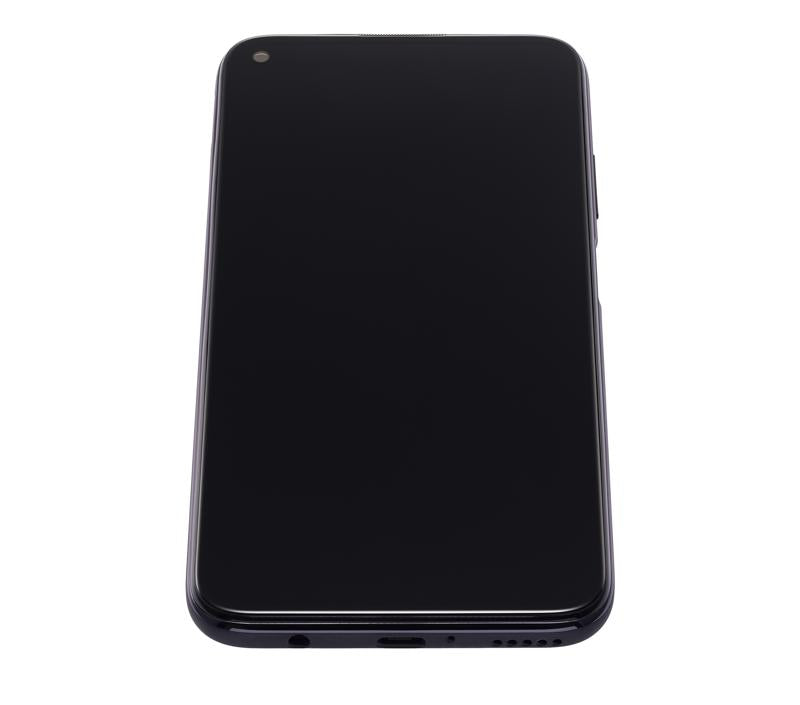 Pantalla LCD con marco para Huawei P40 Lite / Nova 6 SE (Reacondicionado) (Negro)