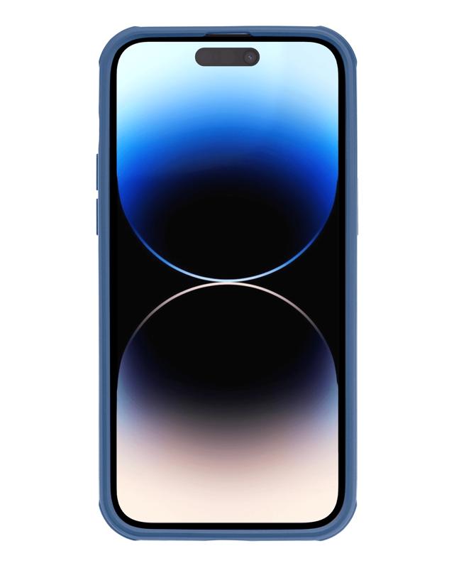 Funda Resistente Mate Asteroid para iPhone 14 Pro Max Azul 1 PACK