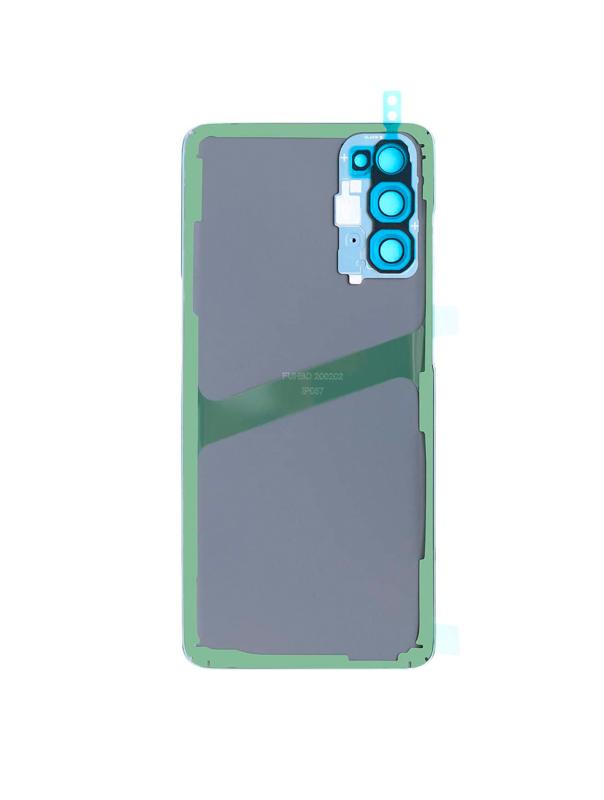 Tapa trasera con lente de camara para Samsung Galaxy S20 (Sin logo) (Azul nube)