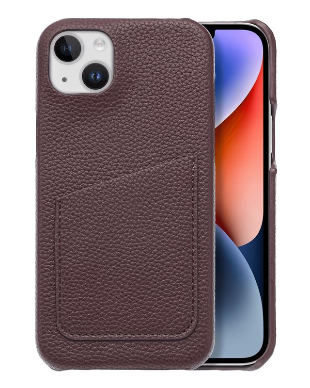 Estuche Cartera Mattur Venus para iPhone 14 Plus Marron 1 Paquete