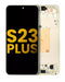 Pantalla OLED con marco para Samsung Galaxy S23 Plus (EE.UU. e Internacional) (Reacondicionado) (Crema)