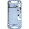 Carcasa intermedia con botones de encendido y volumen para iPhone 14 (Usada OEM Grado C) (Version EE.UU.) (Azul)