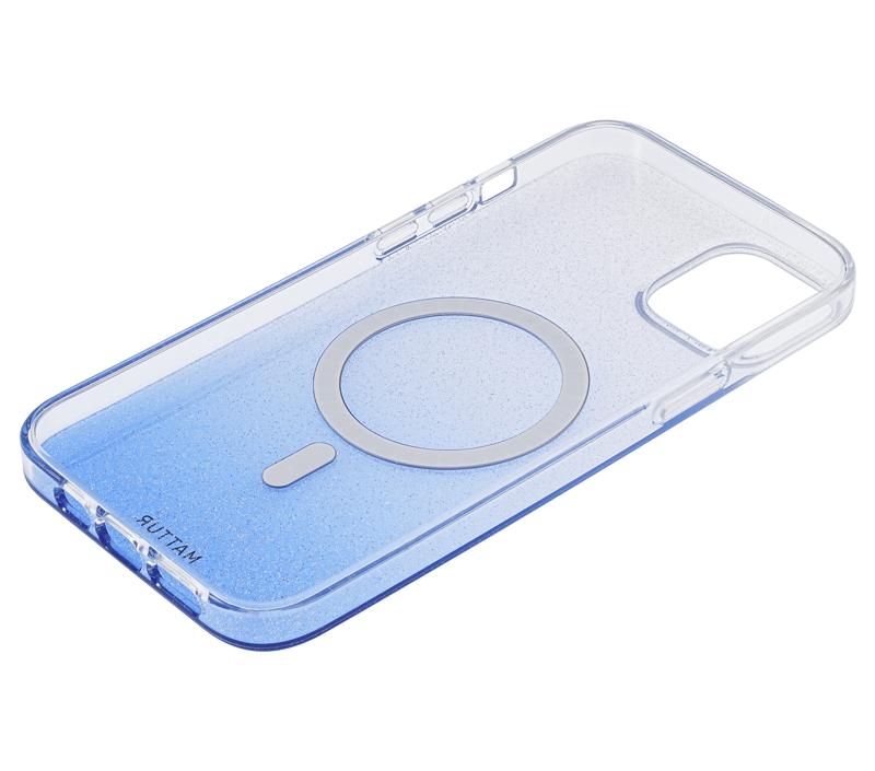 Funda Slim Mattur Nova para iPhone 14 Plus con MagSafe Azul 1 Paquete