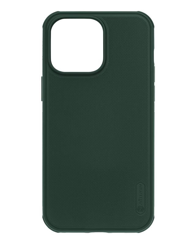 Funda Rugosa Mate Asteroid para iPhone 14 Pro Max Verde 1 Paquete