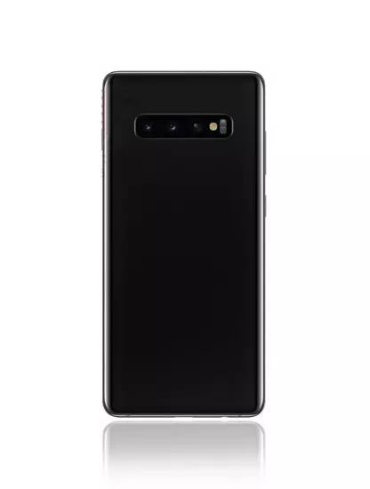 Tapa trasera con lente de camara para Samsung Galaxy S10 Plus (Prism Black)