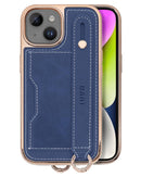 Funda Cartera Ruva Hiba para iPhone 14 Plus Azul 1 Paquete