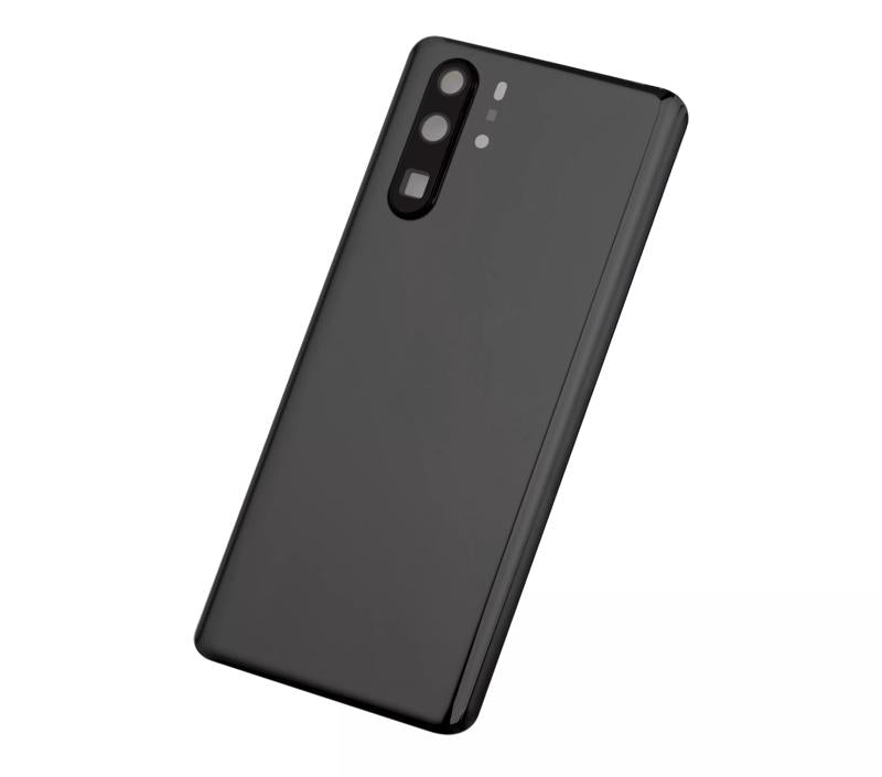 Tapa trasera con lente de camara para Huawei P30 Pro (Negro)