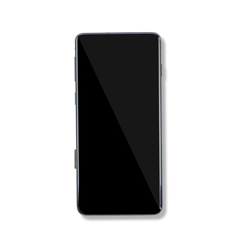 Pantalla OLED para Samsung Galaxy S10 con marco (original) (Prism / Ceramic Black)