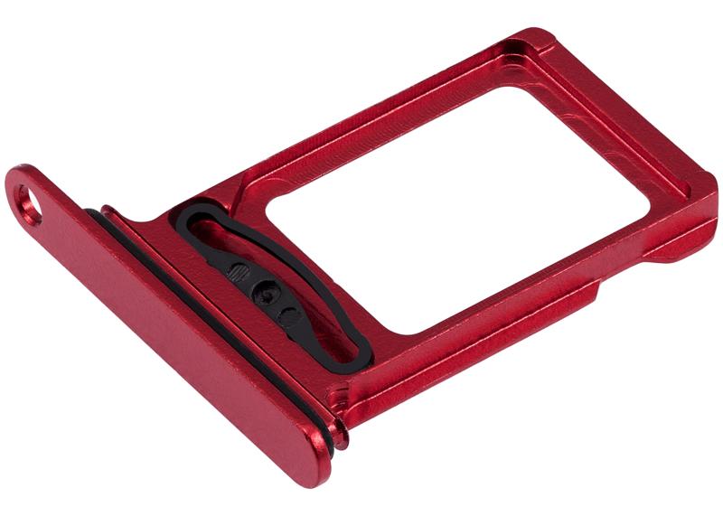 Bandeja para doble SIM para iPhone 14 / 14 Plus (Rojo)