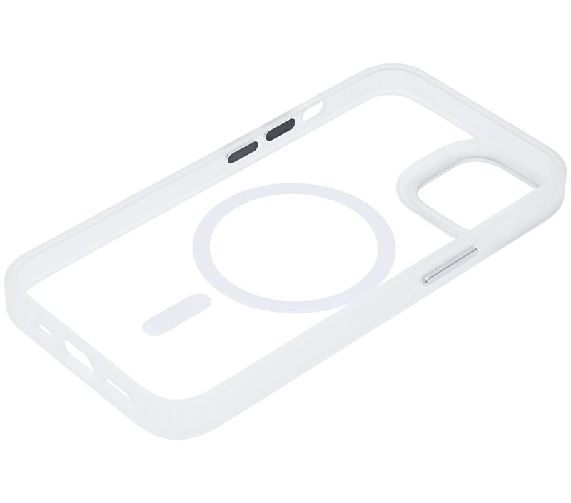 Estuche Slim Ruva Luxe para iPhone 14 MagSafe Transparente