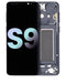 Pantalla OLED para Samsung Galaxy S9 con marco (Original) (Negro Medianoche)