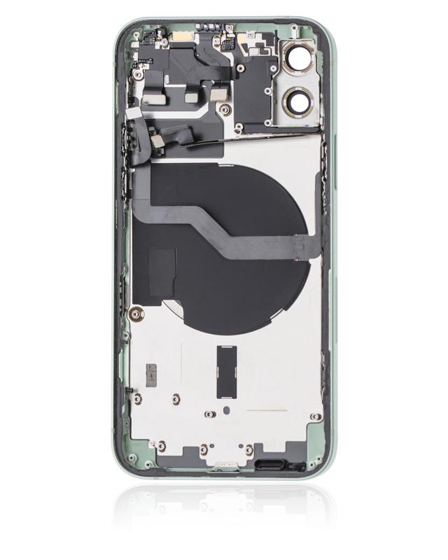 Tapa trasera con componentes menores pre-instalados para iPhone 12 (Version EE.UU) Verde Original Usada Calidad A