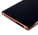 Pantalla OLED para Samsung Galaxy Note 9 con marco (Metallic Copper)