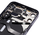 Tapa trasera para iPhone 12 Mini (Version US) sin logo (Negro)