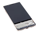 Pantalla LCD con marco para BlackBerry KEY2 LE / Lite (Serie BBE100) (Reacondicionado) (Champagne)