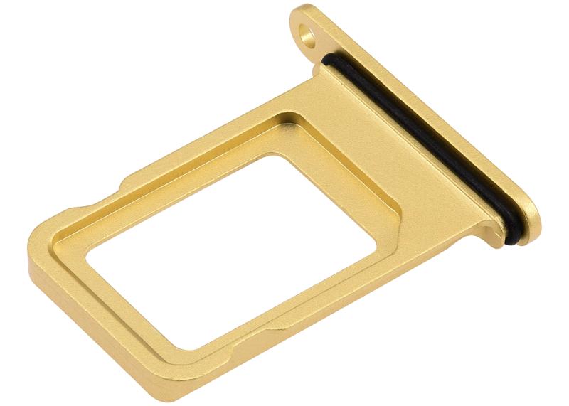 Bandeja para tarjetas SIM doble para iPhone 14 / 14 Plus (Amarillo)