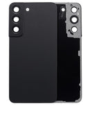 Tapa trasera con lente de camara para Samsung Galaxy S22 5G (Negro Fantasma)