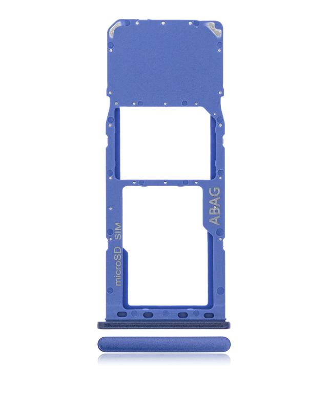 Bandeja de tarjeta SIM para Samsung Galaxy A21S (Azul)