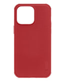 Funda Rugosa Mattur Asteroid para iPhone 14 Pro Max Roja 1 Paquete