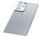 Tapa trasera con lente de camara para Samsung Galaxy S21 Ultra (Phantom Silver)