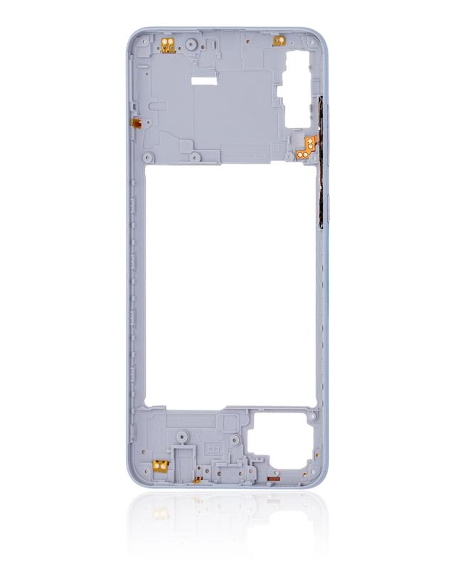 Marco intermedio compatible para Samsung Galaxy A70 (Blanco)