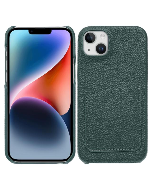 Funda Cartera Mattur Venus para iPhone 14 Plus Verde Bosque 1 PACK