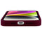 Funda Slim Ruva Moor para iPhone 14 Plus MagSafe color Rojo Cereza 1 Paquete