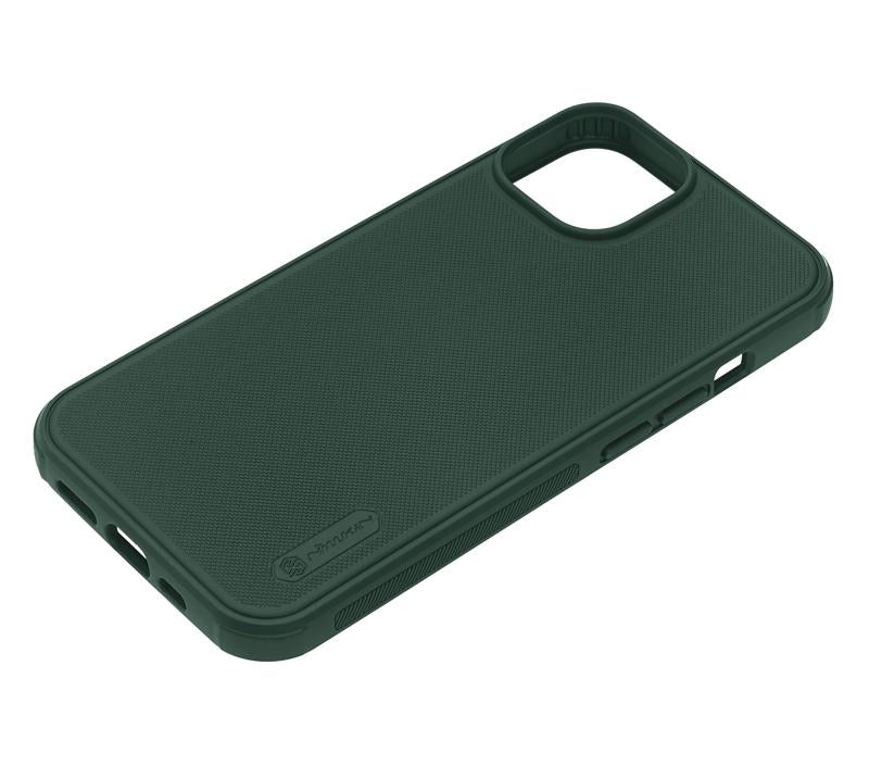 Estuche Rugged Mattur Asteroide para iPhone 14 Verde 1 Paquete