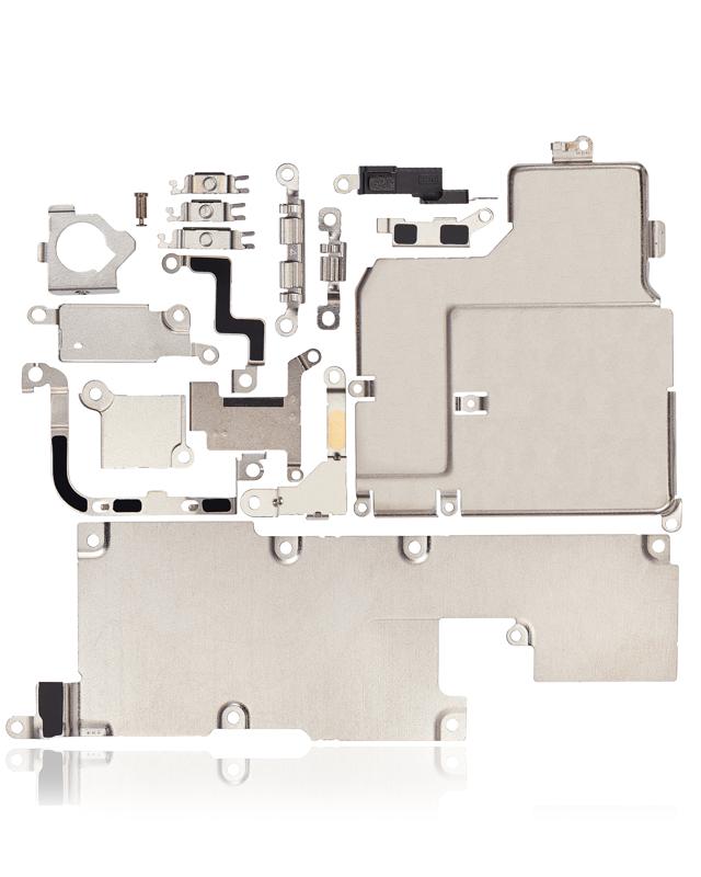 Juego completo de soportes metalicos pequenos para iPhone 14 Pro Max